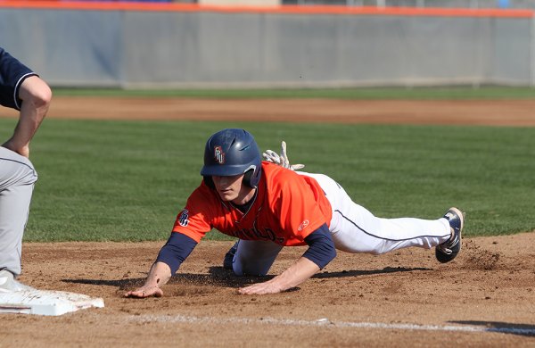 Former Lemoore High Tiger Jack Foote was named the PacWest Freshman of the Week. Foote currently plays infield for the Fresno Pacific University Sunbirds.